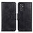 Coque Portefeuille Livre Cuir Etui Clapet M09L pour Samsung Galaxy A82 5G Noir