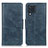 Coque Portefeuille Livre Cuir Etui Clapet M09L pour Samsung Galaxy M32 4G Bleu