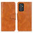 Coque Portefeuille Livre Cuir Etui Clapet M09L pour Samsung Galaxy S23 FE 5G Marron