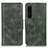 Coque Portefeuille Livre Cuir Etui Clapet M09L pour Sony Xperia 1 IV SO-51C Vert