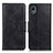 Coque Portefeuille Livre Cuir Etui Clapet M09L pour Sony Xperia Ace III Noir