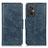 Coque Portefeuille Livre Cuir Etui Clapet M09L pour Xiaomi Redmi 11 Prime 4G Bleu