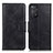 Coque Portefeuille Livre Cuir Etui Clapet M09L pour Xiaomi Redmi Note 11 Pro 4G Noir