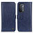 Coque Portefeuille Livre Cuir Etui Clapet M10L pour OnePlus Nord N200 5G Bleu
