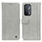 Coque Portefeuille Livre Cuir Etui Clapet M10L pour OnePlus Nord N200 5G Gris