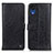 Coque Portefeuille Livre Cuir Etui Clapet M10L pour Samsung Galaxy A03 Core Noir
