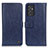 Coque Portefeuille Livre Cuir Etui Clapet M10L pour Samsung Galaxy A05s Bleu