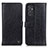 Coque Portefeuille Livre Cuir Etui Clapet M10L pour Samsung Galaxy A82 5G Noir