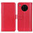 Coque Portefeuille Livre Cuir Etui Clapet M11L pour Huawei Nova 8i Rouge
