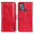 Coque Portefeuille Livre Cuir Etui Clapet M11L pour Motorola Moto G50 Rouge