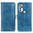Coque Portefeuille Livre Cuir Etui Clapet M11L pour Motorola Moto G60s Bleu