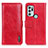 Coque Portefeuille Livre Cuir Etui Clapet M11L pour Motorola Moto G60s Rouge