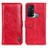 Coque Portefeuille Livre Cuir Etui Clapet M11L pour Oppo Reno5 A Rouge