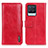 Coque Portefeuille Livre Cuir Etui Clapet M11L pour Realme 8 4G Rouge