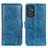 Coque Portefeuille Livre Cuir Etui Clapet M11L pour Samsung Galaxy A15 4G Bleu