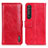 Coque Portefeuille Livre Cuir Etui Clapet M11L pour Sony Xperia 1 III Rouge