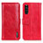 Coque Portefeuille Livre Cuir Etui Clapet M11L pour Sony Xperia 10 III Lite Rouge