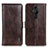 Coque Portefeuille Livre Cuir Etui Clapet M11L pour Sony Xperia PRO-I Marron