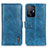 Coque Portefeuille Livre Cuir Etui Clapet M11L pour Xiaomi Mi 11T 5G Bleu