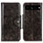 Coque Portefeuille Livre Cuir Etui Clapet M12L pour Google Pixel 7 Pro 5G Bronze