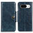 Coque Portefeuille Livre Cuir Etui Clapet M12L pour Google Pixel 8 5G Bleu