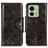 Coque Portefeuille Livre Cuir Etui Clapet M12L pour Motorola Moto Edge (2023) 5G Bronze