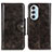 Coque Portefeuille Livre Cuir Etui Clapet M12L pour Motorola Moto Edge X30 5G Bronze