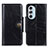 Coque Portefeuille Livre Cuir Etui Clapet M12L pour Motorola Moto Edge X30 5G Noir