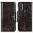 Coque Portefeuille Livre Cuir Etui Clapet M12L pour Motorola Moto G Pure Bronze