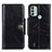 Coque Portefeuille Livre Cuir Etui Clapet M12L pour Nokia C31 Noir