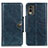 Coque Portefeuille Livre Cuir Etui Clapet M12L pour Nokia C32 Bleu