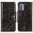 Coque Portefeuille Livre Cuir Etui Clapet M12L pour Nokia G310 5G Bronze