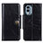 Coque Portefeuille Livre Cuir Etui Clapet M12L pour Nokia X30 5G Noir