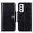 Coque Portefeuille Livre Cuir Etui Clapet M12L pour OnePlus 9RT 5G Noir