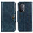 Coque Portefeuille Livre Cuir Etui Clapet M12L pour OnePlus Nord N200 5G Bleu