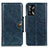 Coque Portefeuille Livre Cuir Etui Clapet M12L pour Oppo A74 4G Bleu