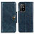 Coque Portefeuille Livre Cuir Etui Clapet M12L pour Oppo A95 5G Bleu