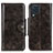 Coque Portefeuille Livre Cuir Etui Clapet M12L pour Samsung Galaxy M32 4G Bronze