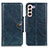 Coque Portefeuille Livre Cuir Etui Clapet M12L pour Samsung Galaxy S22 5G Petit