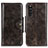 Coque Portefeuille Livre Cuir Etui Clapet M12L pour Sony Xperia 10 III Lite Bronze