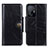 Coque Portefeuille Livre Cuir Etui Clapet M12L pour Xiaomi Mi 11T 5G Noir