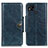 Coque Portefeuille Livre Cuir Etui Clapet M12L pour Xiaomi POCO C31 Bleu