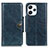 Coque Portefeuille Livre Cuir Etui Clapet M12L pour Xiaomi Redmi 12 4G Bleu