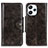 Coque Portefeuille Livre Cuir Etui Clapet M12L pour Xiaomi Redmi 12 4G Bronze