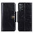 Coque Portefeuille Livre Cuir Etui Clapet M12L pour Xiaomi Redmi Note 11 Pro 4G Noir