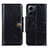 Coque Portefeuille Livre Cuir Etui Clapet M12L pour Xiaomi Redmi Note 12 4G Noir