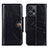 Coque Portefeuille Livre Cuir Etui Clapet M12L pour Xiaomi Redmi Note 12 Turbo 5G Noir