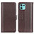 Coque Portefeuille Livre Cuir Etui Clapet M13L pour Motorola Moto Edge 20 Lite 5G Marron