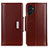 Coque Portefeuille Livre Cuir Etui Clapet M13L pour Samsung Galaxy A13 4G Marron