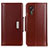 Coque Portefeuille Livre Cuir Etui Clapet M13L pour Samsung Galaxy XCover 5 SM-G525F Marron